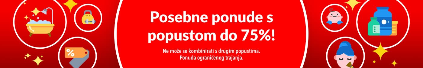 DO 75% POPUSTA NA SPECIJALNE PONUDE