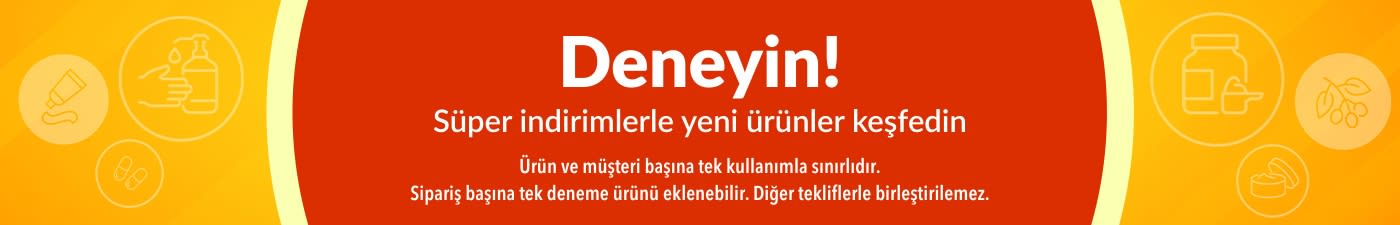 SÜPER İNDİRİMLER DENEYİN!