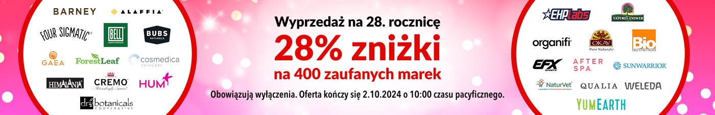 28% ZNIŻKI NA NASZE ZAUFANE MARKI