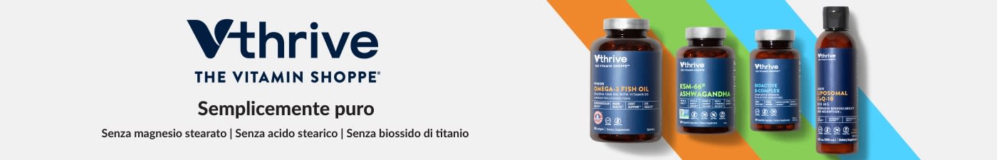 Acquista integratori alimentari da Vthrive The Vitamin Shoppe.