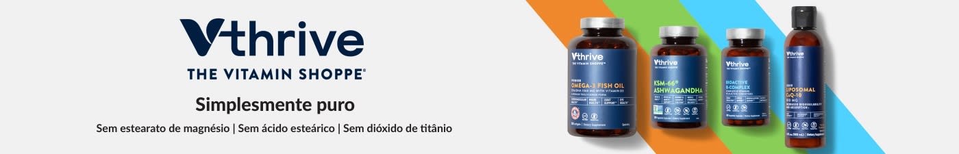Compre suplementos alimentares da Vthrive The Vitamin Shoppe.