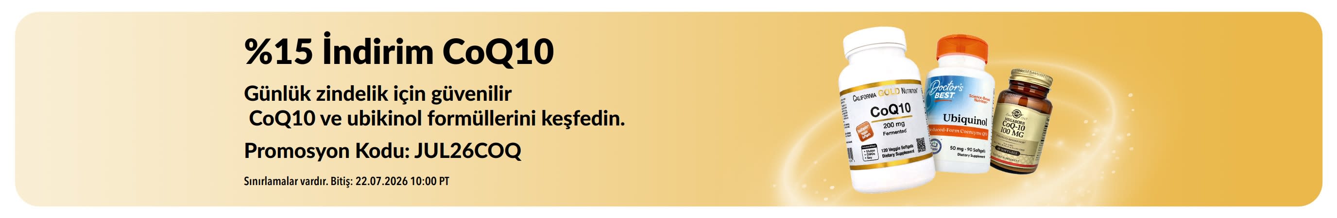 %15 indirimli CoQ10 tanıtan banner