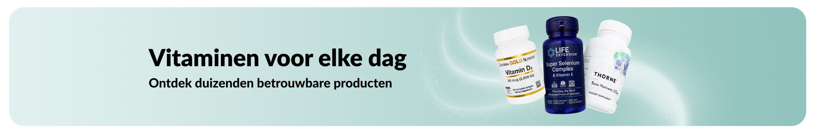 Banner die vitamines promoot 
