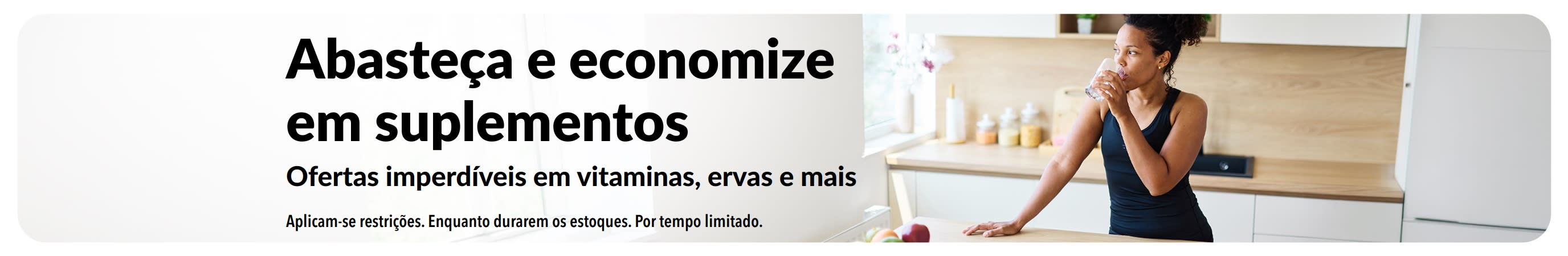 Banner promovendo ofertas imperdíveis em suplementos.