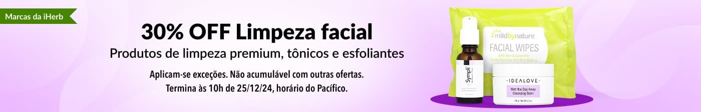 30% OFF LIMPEZA FACIAL