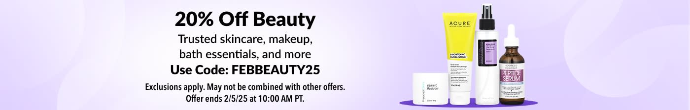 20% OFF BEAUTY