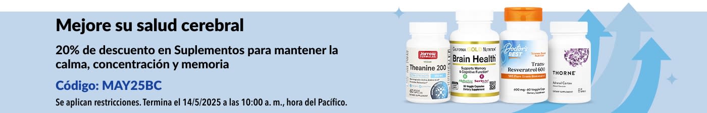 20% de descuento en Salud cerebral