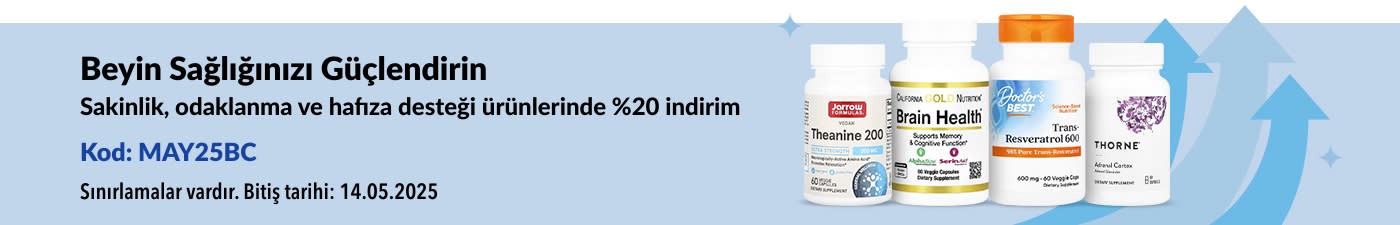 Beyin Sağlığı Ürünleri %20 İndirimli