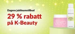 iHerb 29-årsjubileumstilbud – 29 % rabatt på K-Beauty med koden 29KBEAUTY.