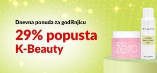 iHerb Dnevna ponuda za 29. obljetnicu – 29% popusta na K-Beauty s kodom 29KBEAUTY.
