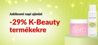 iHerb 29. jubileumi napi ajánlat – 29% kedvezmény K-Beauty termékekre a 29KBEAUTY kóddal.