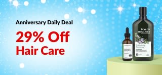 iHerb 29th Anniversary Daily Deal – 29% off Hair Care with code 29HAIR.