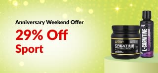 iHerb 29th Anniversary Weekend Deal – 29% off Sports with code 29SPORTS.