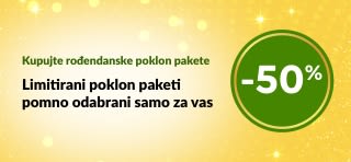 iHerb 29. godišnjica banner s limitiranim poklon vrećicama za wellness, ljepotu i kućne potrepštine uz 50% popusta.