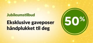 Banner for iHerbs 29-årsjubileum som viser gaveposer i begrenset opplag med velvære- og skjønnhetsprodukter med 29 % rabatt.