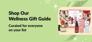 iHerb Wellness Gift Guide banner featuring curated self-care and beauty gift sets, perfect for everyone on your list.