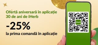 Ofertă în aplicație cu ocazia aniversării a 30 de ani. 25% reducere la prima comandă în aplicație cu codul MYAPP25.