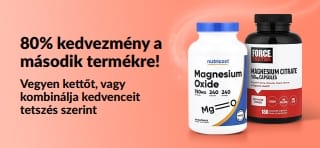 iHerb promóciós banner, amely Egyet fizet, kettőt vihet akció keretében kínál wellness termékeket, probiotikus étrend-kiegészítőket és cseppentős üveget ábrázolva.
