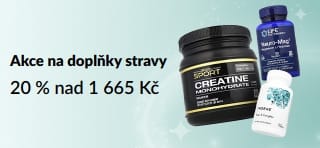 Akce na doplňky stravy: až -20 % s kódem SUPPEU.