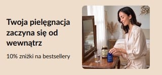 Twoja pielęgnacja zaczyna się od wewnątrz. 10% zniżki na bestsellery.