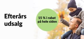 iHerb-banner, der promoverer et efterårsudsalg med 15 % rabat på hele siden. Rabatkoden er SW15EU.