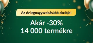 30. jubileumi akció: Akár 30% kedvezmény