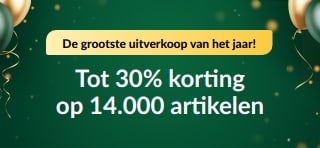 30-jarige Jubileum Sale: tot 30% korting