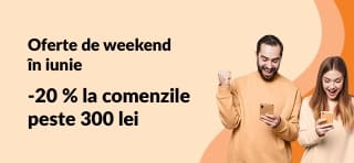 Cuplu entuziasmat citește despre oferta de wellness din iunie la iHerb: -20% la comenzile peste 300 lei cu codul JUN25SW