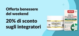 20% di sconto sugli integratori