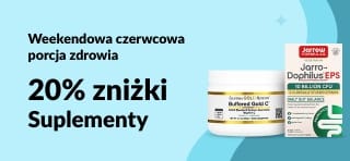 20% zniżki na suplementy