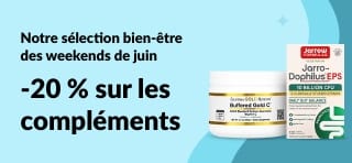 -20 % sur les compléments