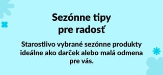 Starostlivo vybrané sezónne produkty ideálne ako darček alebo malá odmena pre vás.