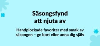 Handplockade favoriter med smak av säsongen – ge bort eller unna dig själv