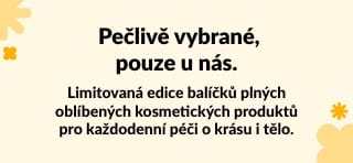 Limitovaná edice balíčků s kosmetickými produkty, dostupné pouze na iHerb.
