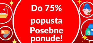 DO 75% POPUSTA NA SPECIJALNE PONUDE