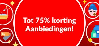 TOT 75% KORTING OP SPECIALITEITEN
