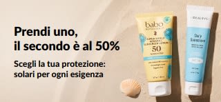 Banner iHerb promozionale che comunica la promozione 