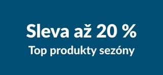 Využijte až 20% slevu na nejžhavější značky sezóny.