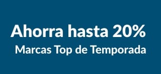 Banner de iHerb con hasta un 20% de descuento en las marcas top temporada.