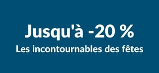 Bannière iHerb offrant jusqu'à 20 % de réduction sur les meilleures marques saisonnières.