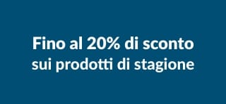 Banner iHerb che offre fino al 20% di sconto sui migliori marchi stagionali.