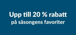 iHerb-banner som erbjuder upp till 20 % rabatt på säsongens märken.