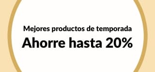 Ahorre hasta 20% en los Mejores productos de temporada