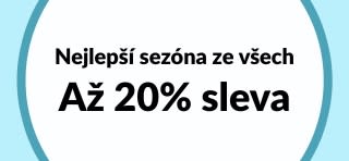 Až –20 % na nejlepší sezónu ze všech