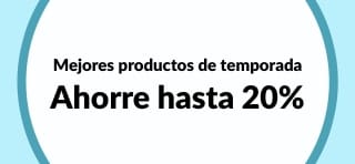 Ahorre hasta 20% en los Mejores productos de temporada