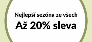Až –20 % na nejlepší sezónu ze všech
