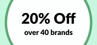 20% off over 40 brands at iHerb.