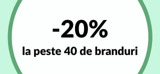 -20% la peste 40 de branduri la iHerb.