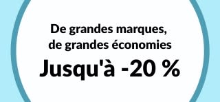 Jusqu'à -20 % sur les grandes marques iHerb.