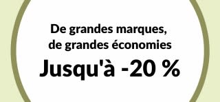 Jusqu'à -20 % sur les grandes marques iHerb.